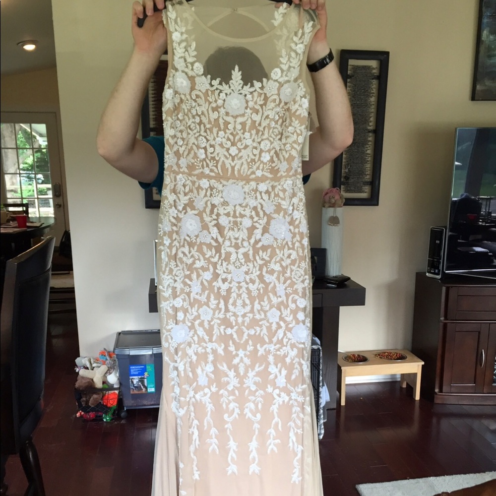 Badgley Mischka dress. Absolutely gorgeous